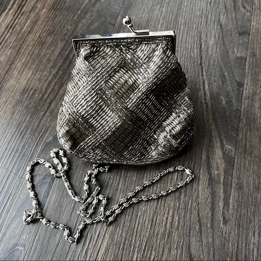 Cache Vintage Sequence Crossbody Mini Coin Purse - Picture 4 of 15